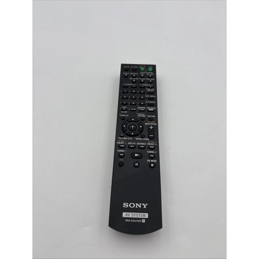 Sony RM-AAU130 AV Receiver Remote Control for STR-DH130 Black